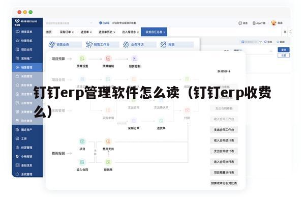 钉钉erp管理软件怎么读（钉钉erp收费么）