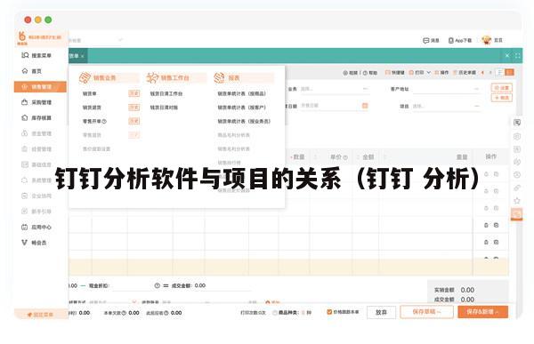 钉钉分析软件与项目的关系（钉钉 分析）