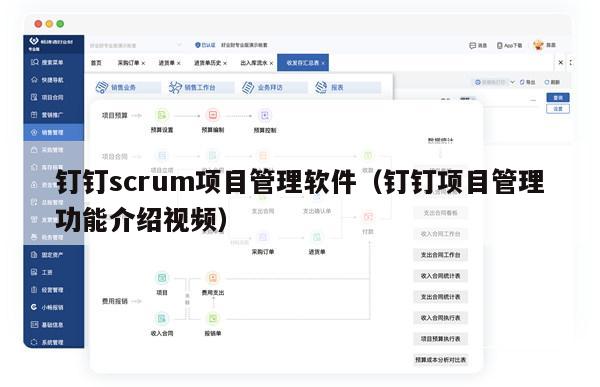 钉钉scrum项目管理软件（钉钉项目管理功能介绍视频）