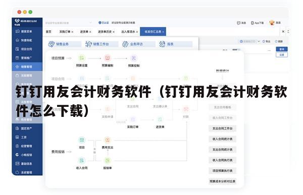 钉钉用友会计财务软件（钉钉用友会计财务软件怎么下载）