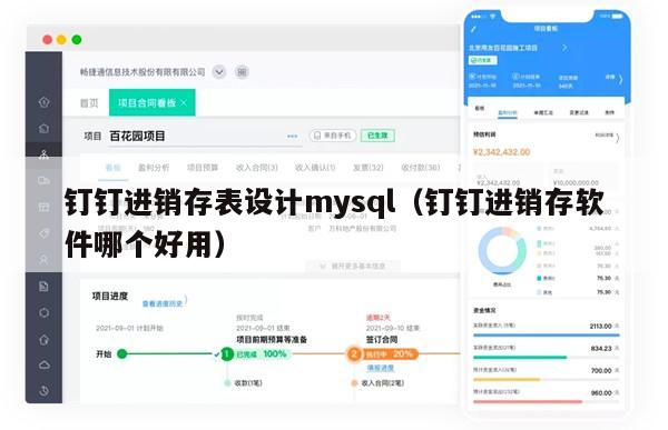 钉钉进销存表设计mysql（钉钉进销存软件哪个好用）