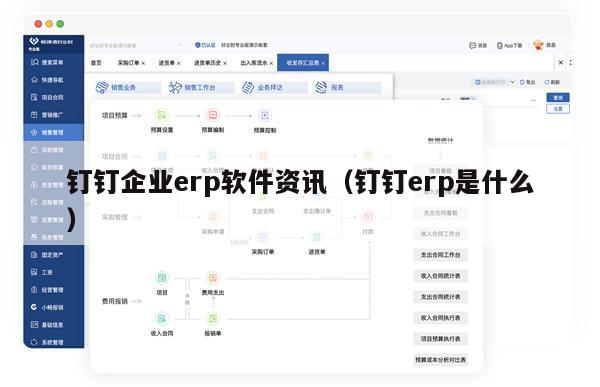 钉钉企业erp软件资讯（钉钉erp是什么）