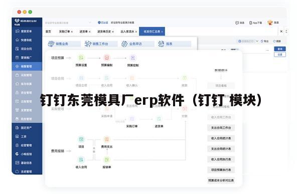 钉钉东莞模具厂erp软件（钉钉 模块）