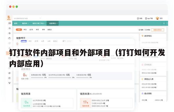 钉钉软件内部项目和外部项目（钉钉如何开发内部应用）
