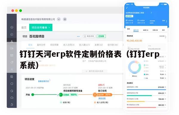 钉钉天河erp软件定制价格表（钉钉erp系统）