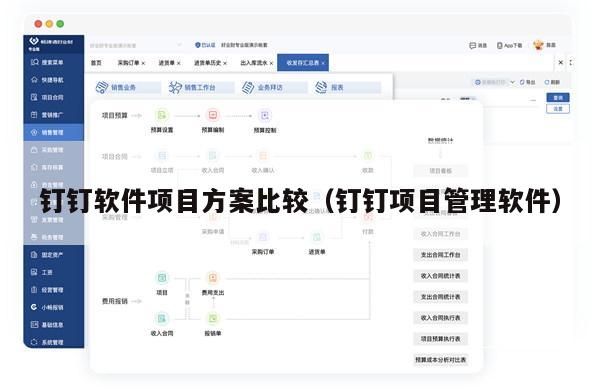 钉钉软件项目方案比较（钉钉项目管理软件）