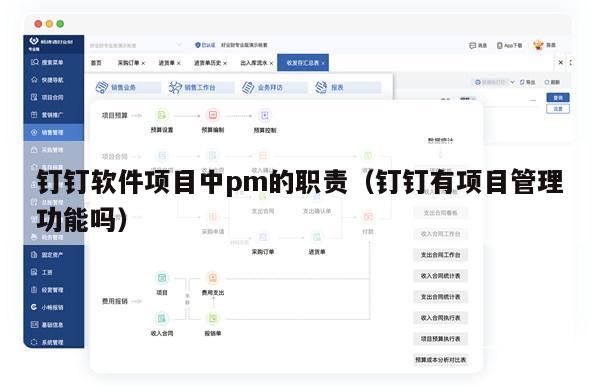 钉钉软件项目中pm的职责（钉钉有项目管理功能吗）