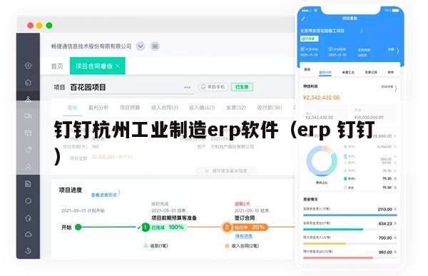 钉钉杭州工业制造erp软件（erp 钉钉）