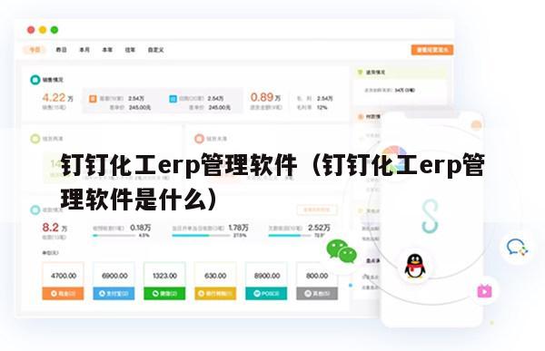 钉钉化工erp管理软件（钉钉化工erp管理软件是什么）