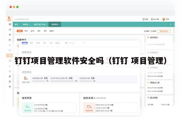 钉钉项目管理软件安全吗（钉钉 项目管理）