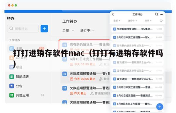 钉钉进销存软件mac（钉钉有进销存软件吗）