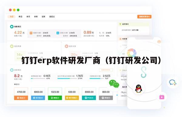 钉钉erp软件研发厂商（钉钉研发公司）