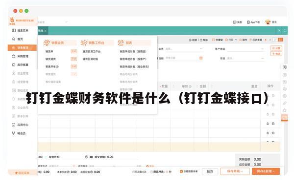 钉钉金蝶财务软件是什么（钉钉金蝶接口）