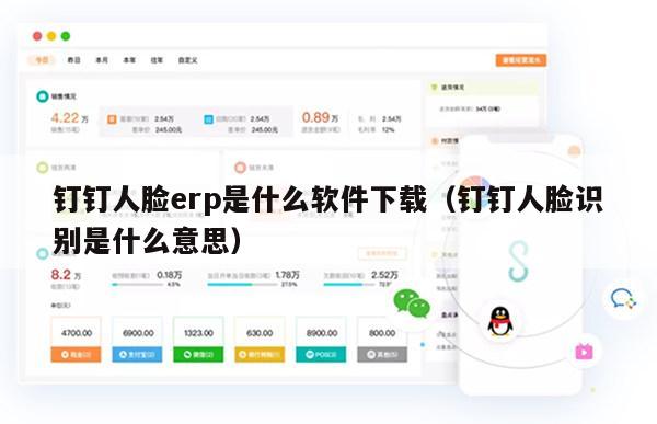 钉钉人脸erp是什么软件下载（钉钉人脸识别是什么意思）