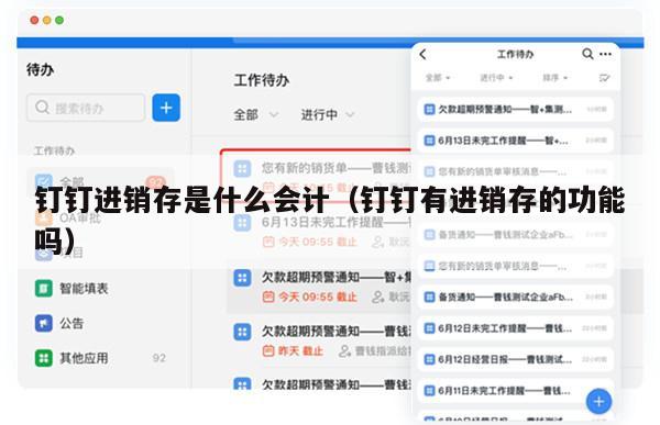 钉钉进销存是什么会计（钉钉有进销存的功能吗）