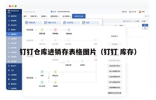 钉钉仓库进销存表格图片（钉钉 库存）