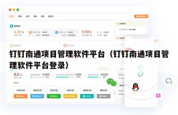 钉钉南通项目管理软件平台（钉钉南通项目管理软件平台登录）