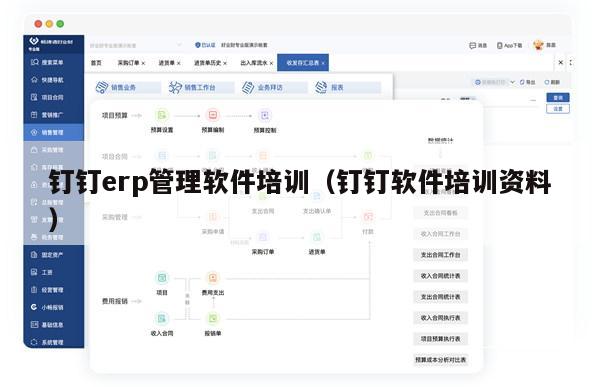 钉钉erp管理软件培训（钉钉软件培训资料）