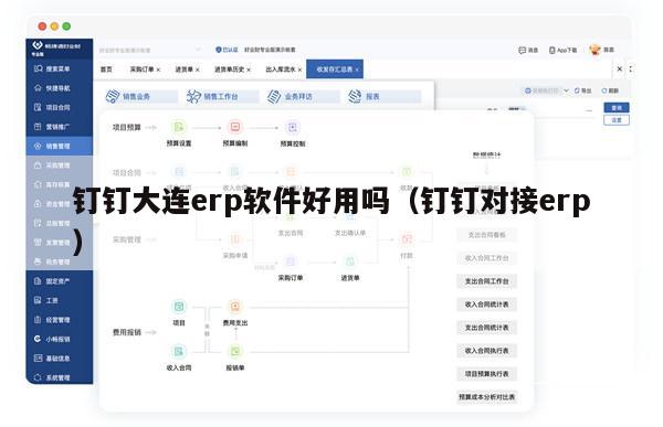 钉钉大连erp软件好用吗（钉钉对接erp）