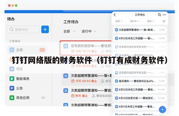 钉钉网络版的财务软件（钉钉有成财务软件）
