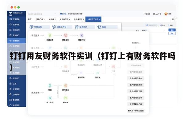 钉钉用友财务软件实训（钉钉上有财务软件吗）