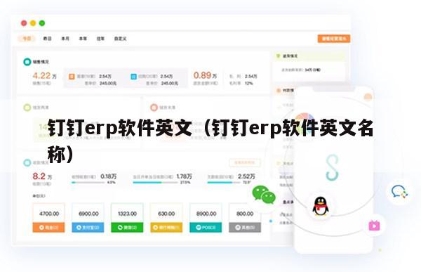 钉钉erp软件英文（钉钉erp软件英文名称）