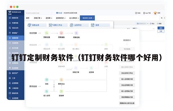 钉钉定制财务软件（钉钉财务软件哪个好用）