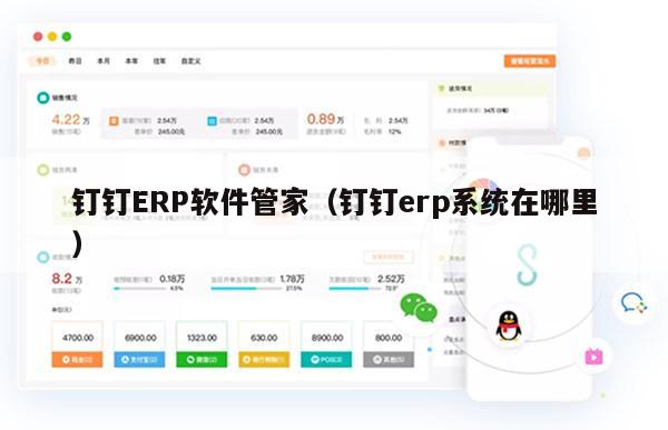 钉钉ERP软件管家（钉钉erp系统在哪里）