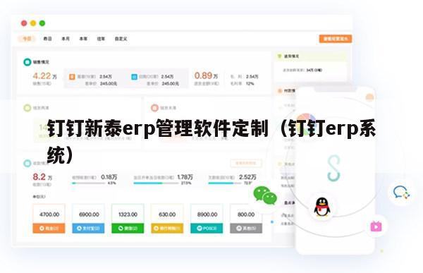 钉钉新泰erp管理软件定制（钉钉erp系统）