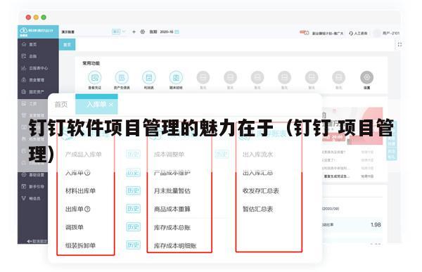 钉钉软件项目管理的魅力在于（钉钉 项目管理）