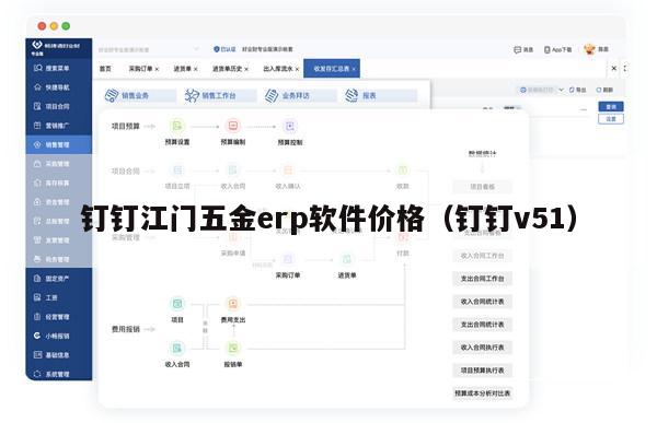 钉钉江门五金erp软件价格（钉钉v51）