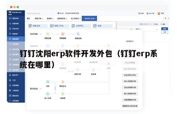 钉钉沈阳erp软件开发外包（钉钉erp系统在哪里）