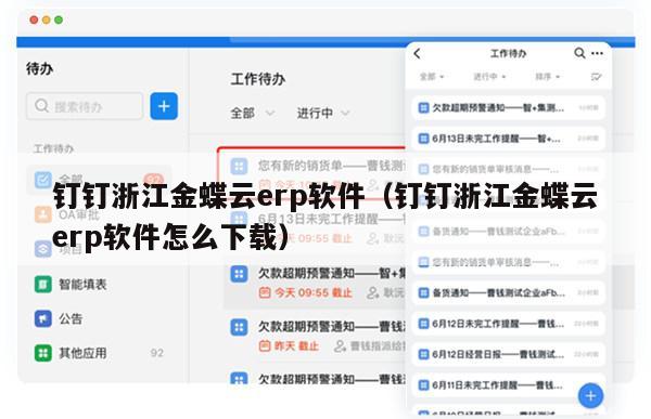 钉钉浙江金蝶云erp软件（钉钉浙江金蝶云erp软件怎么下载）